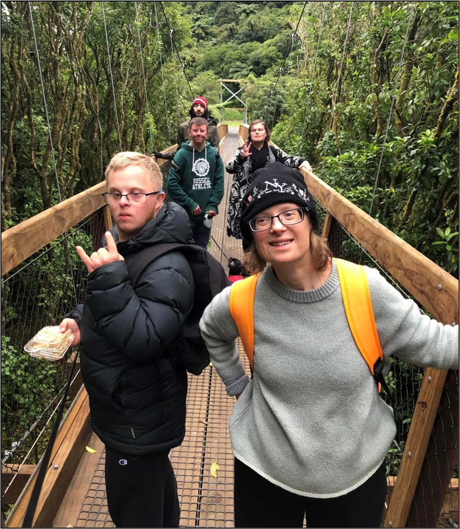 The Dreamcatchers network on a nature walk